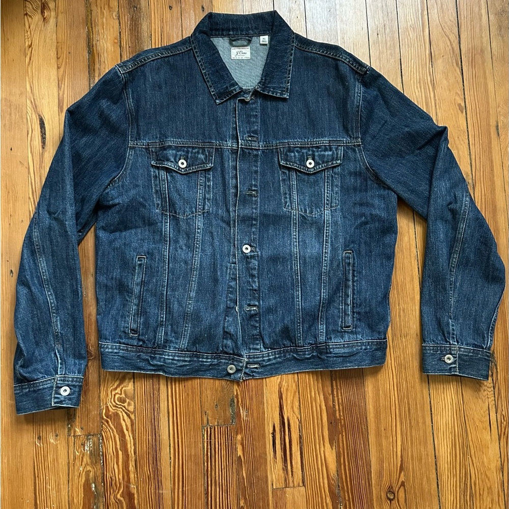 J. Crew Dark Blue Denim Jacket